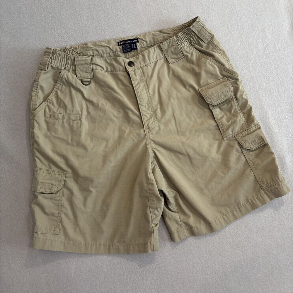 511 Tactical Shorts 38" BEIGE Mens Khaki Taclite Pro Cargo Ripstop 73287 Utility